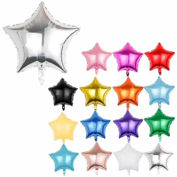 Colorful Aluminum Film Metallic Mirror Hangable Balloons 8