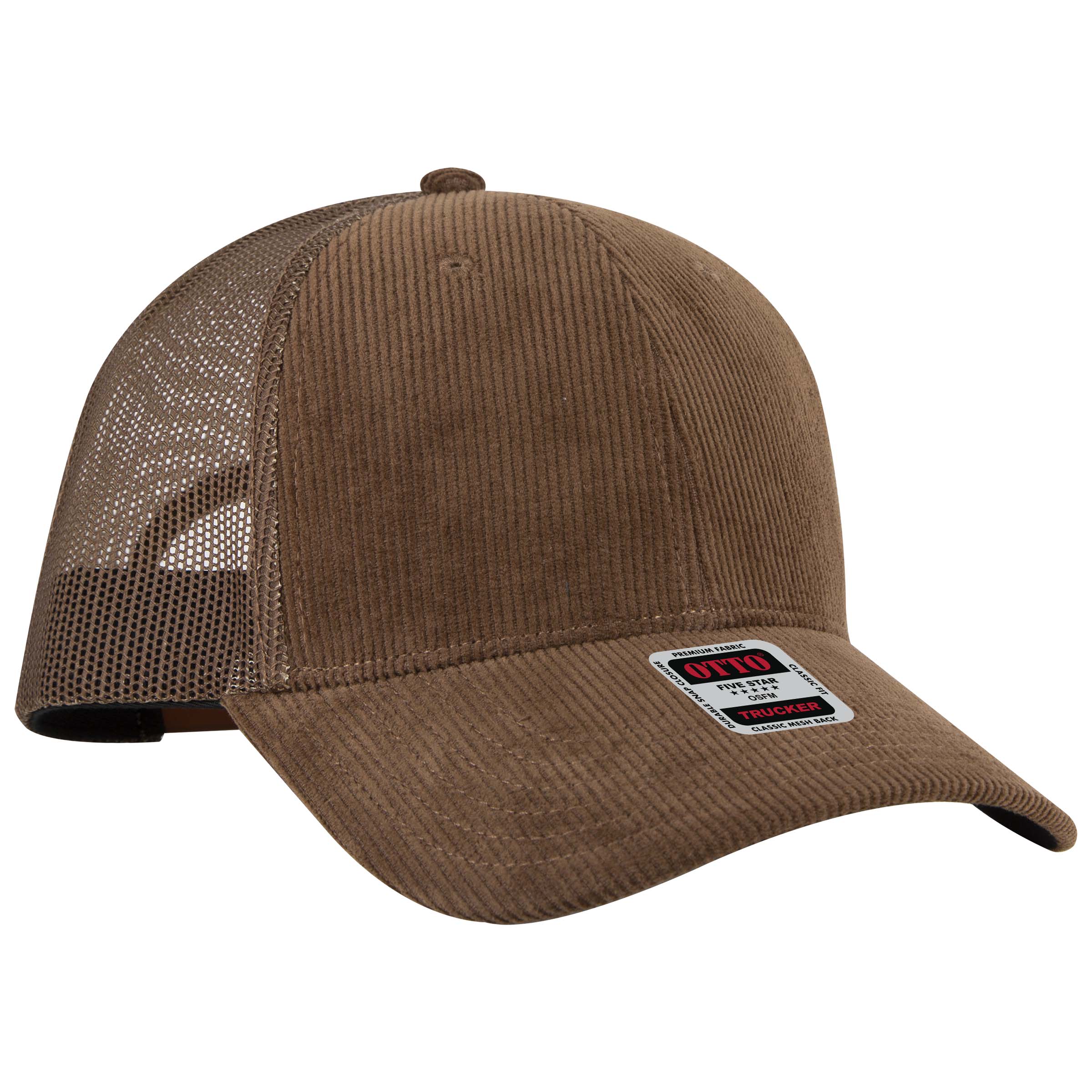OTTO CAP® 6 Panel Low Profile Mesh Back Trucker Hat 102