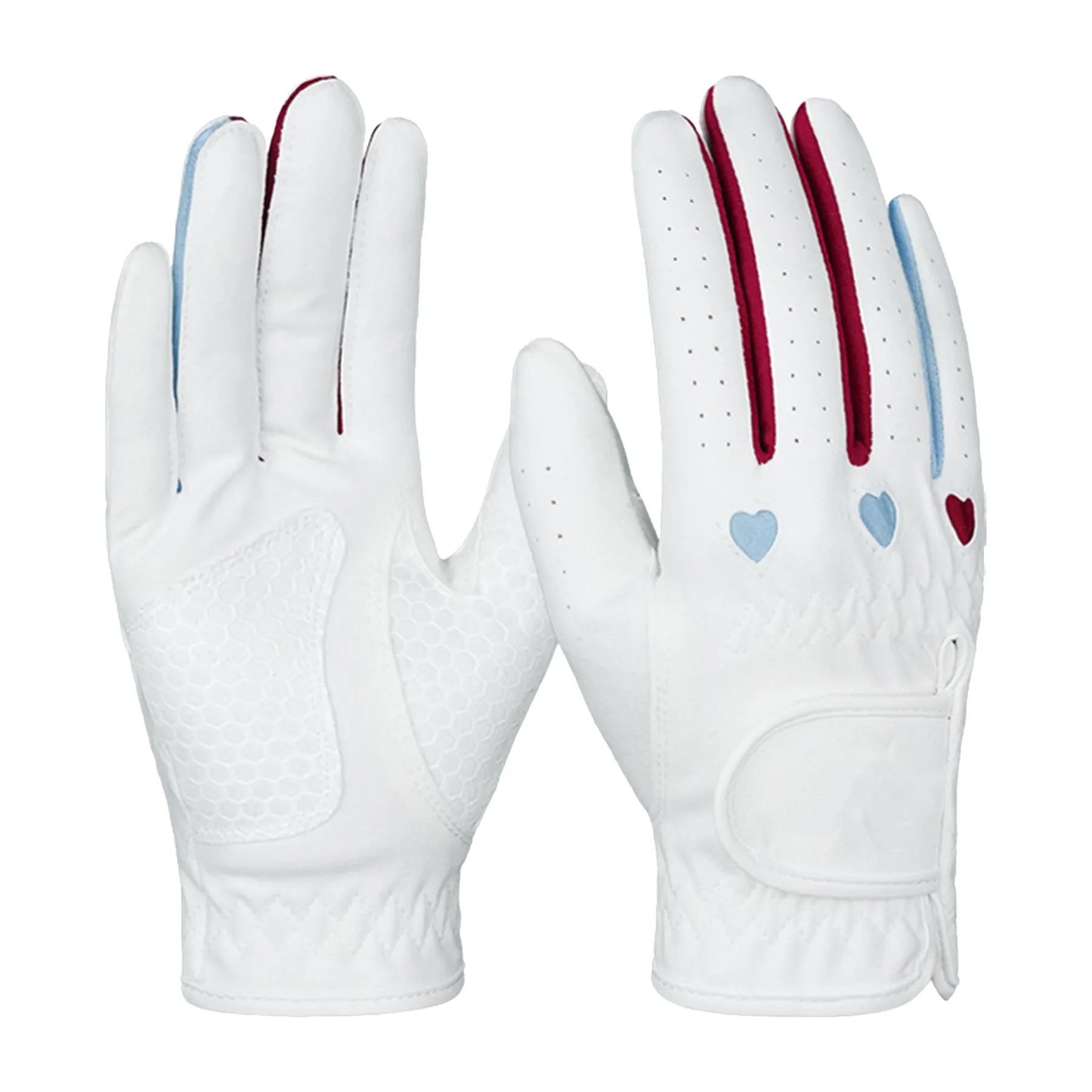 Women'S Microfiber Golf Gloves Pair 2