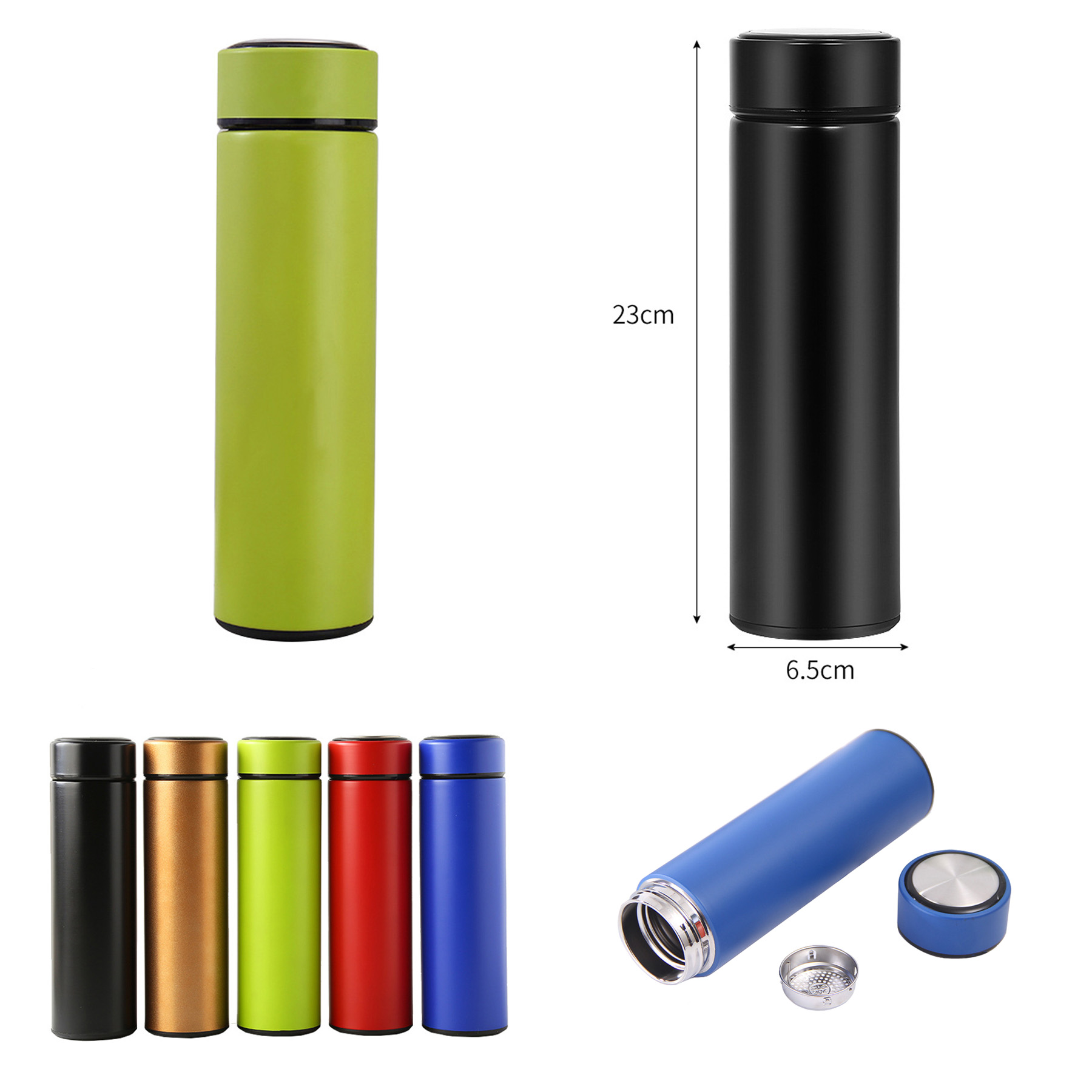 16 oz Double Wall Vacuum Insulated Bottle 2