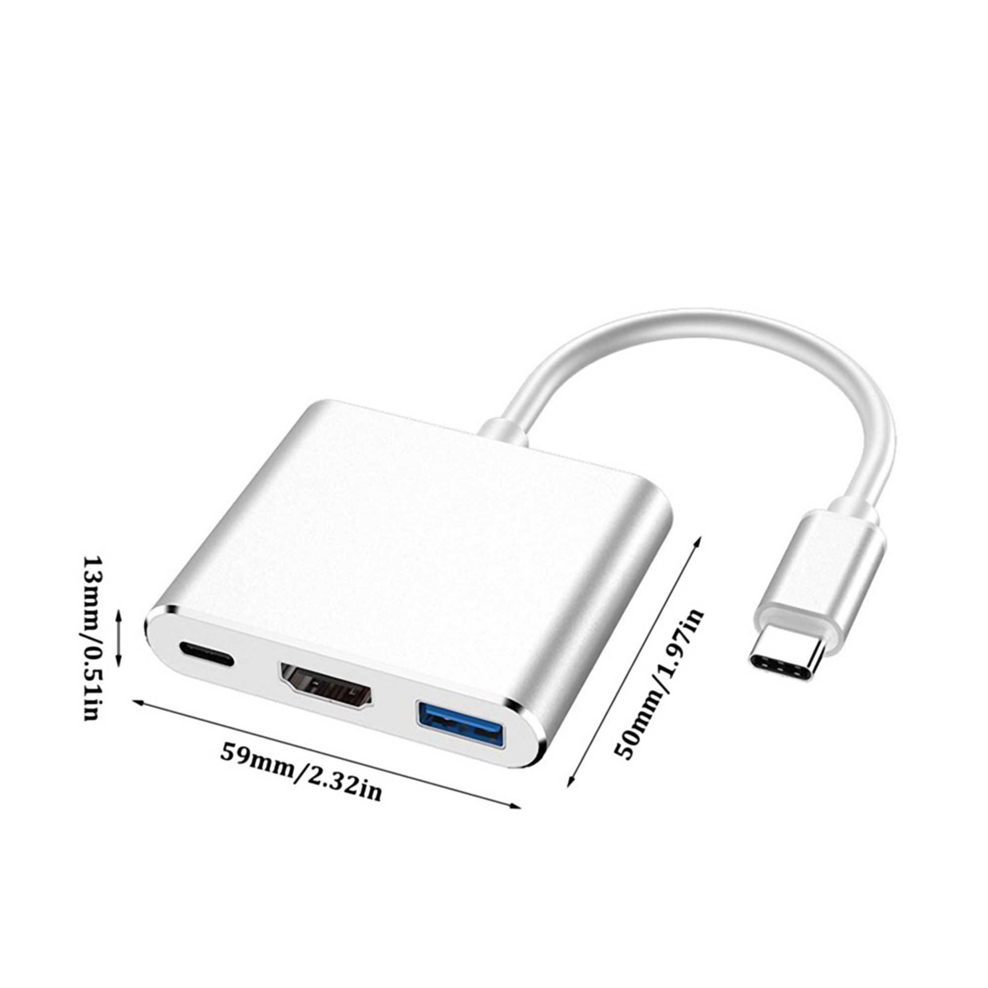 USB-C Hub with HDMI Adapter 5