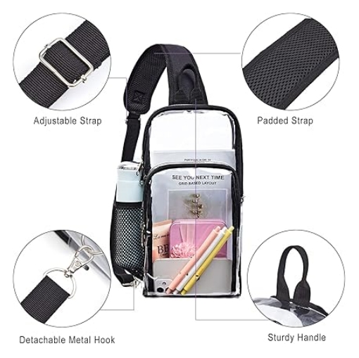 Clear Shoulder Bag 3