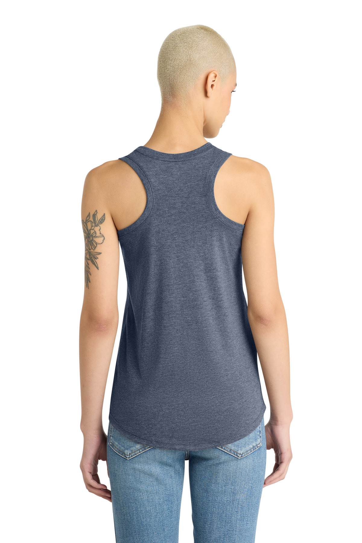 District Women's Perfect Tri Racerback Tank. DM138L 27