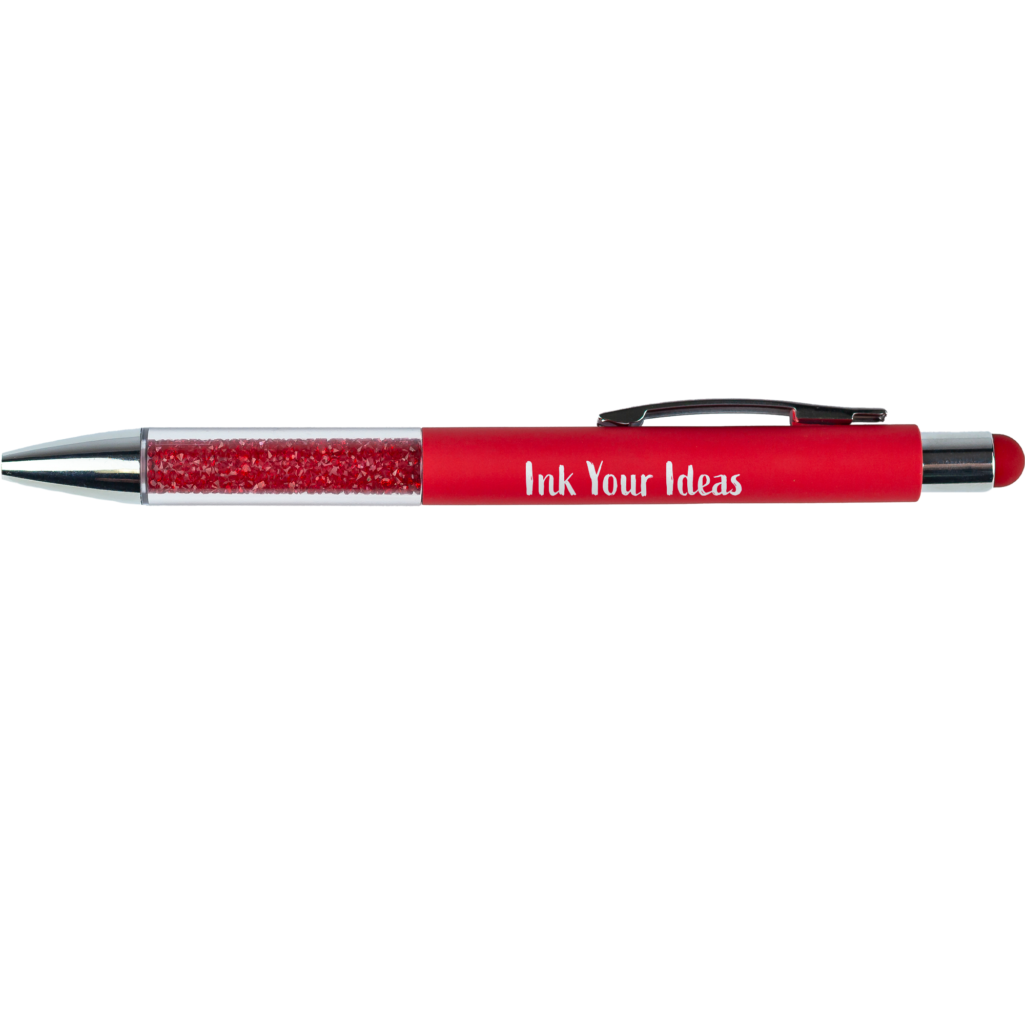 Recycled Glitter Grip Stylus Pen 2