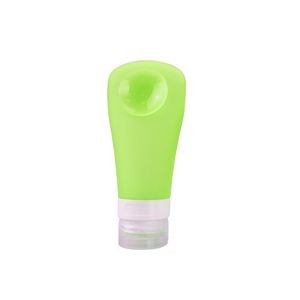 60ml Silicone Travel Bottle With Sucker And Flip Up Lid 7