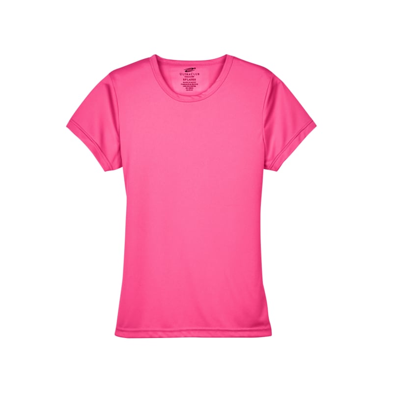 UltraClub Ladies Cool & Dry Sport Performance InterlockT-Shirt 9