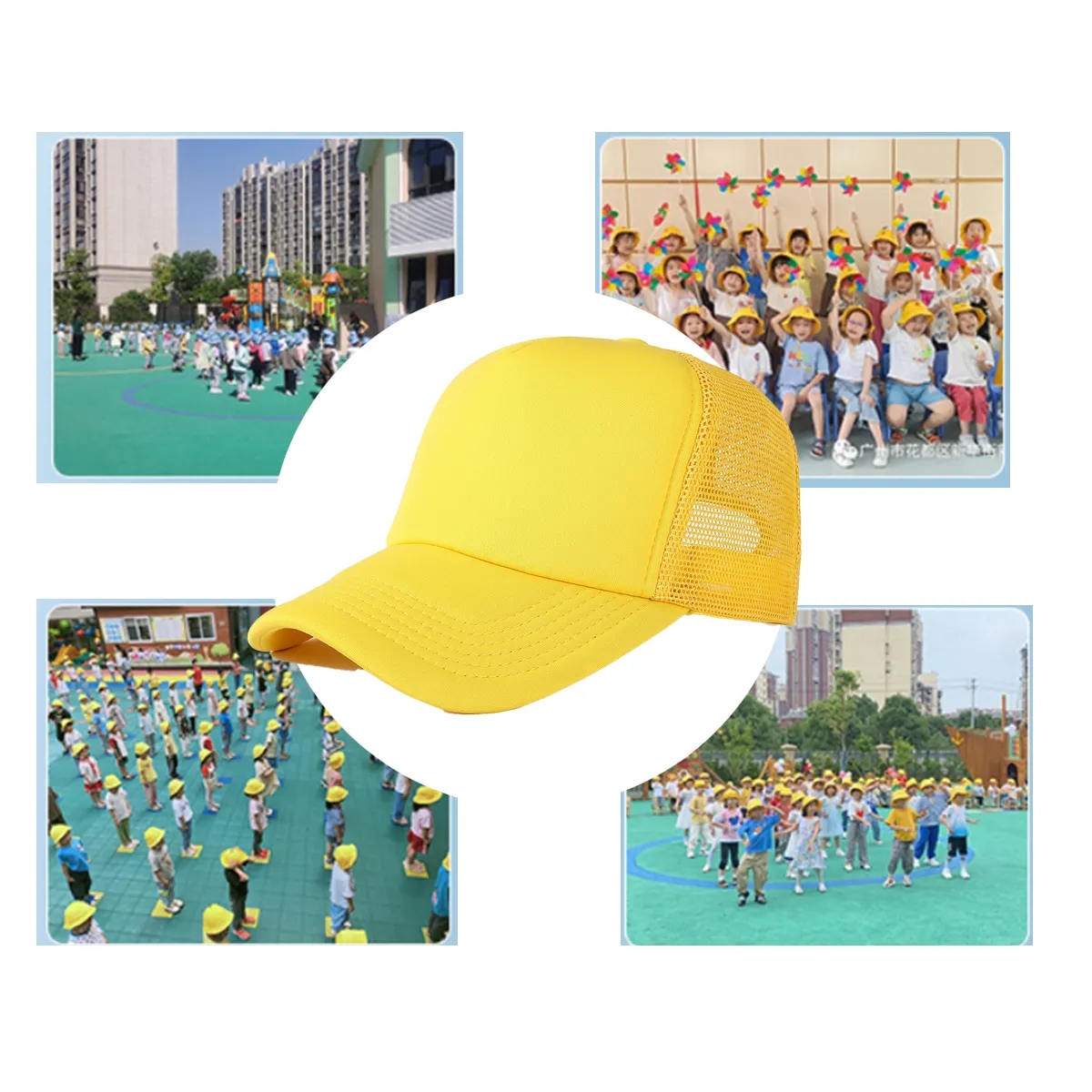 Customizable Foam Front Mesh Back Trucker Hat 2