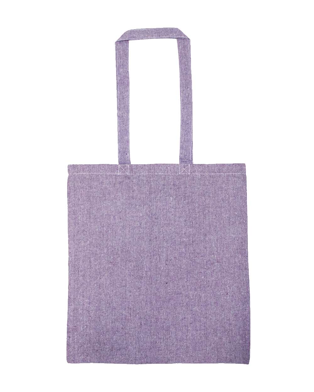 Lightweight Recycled Canvas Tote Bag with Extended Handle - 8505R, custom tote bag with logo imprint 7