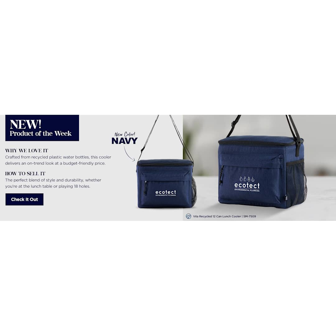 Vila Recycled 12 Can Lunch Cooler 28