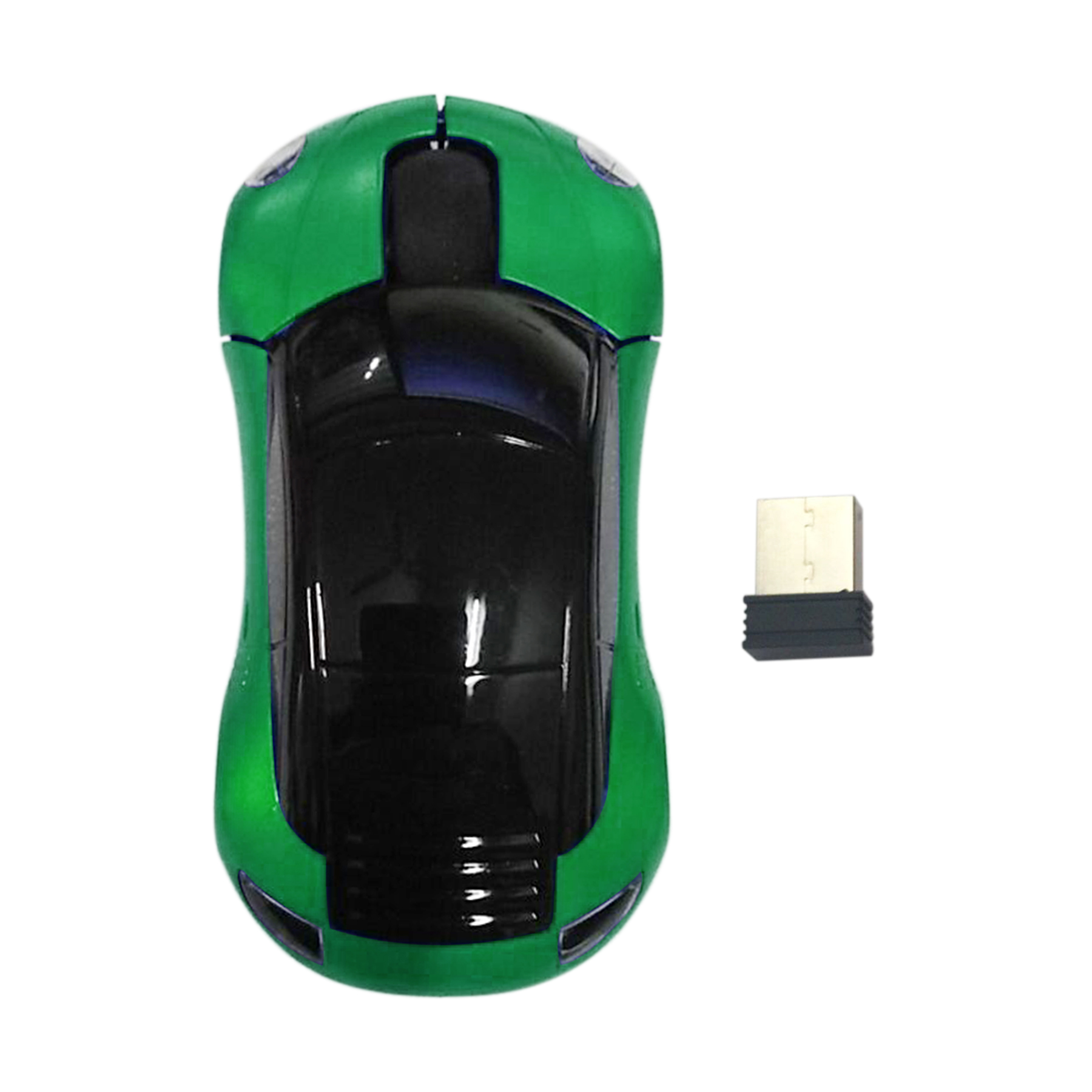 1400 DPI 2.4 GHZ Wireless Car Optical USB Mouse /Mice 9