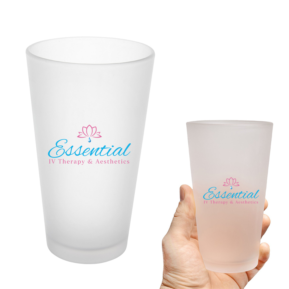 16 oz . PlasticFrosted Cup 1