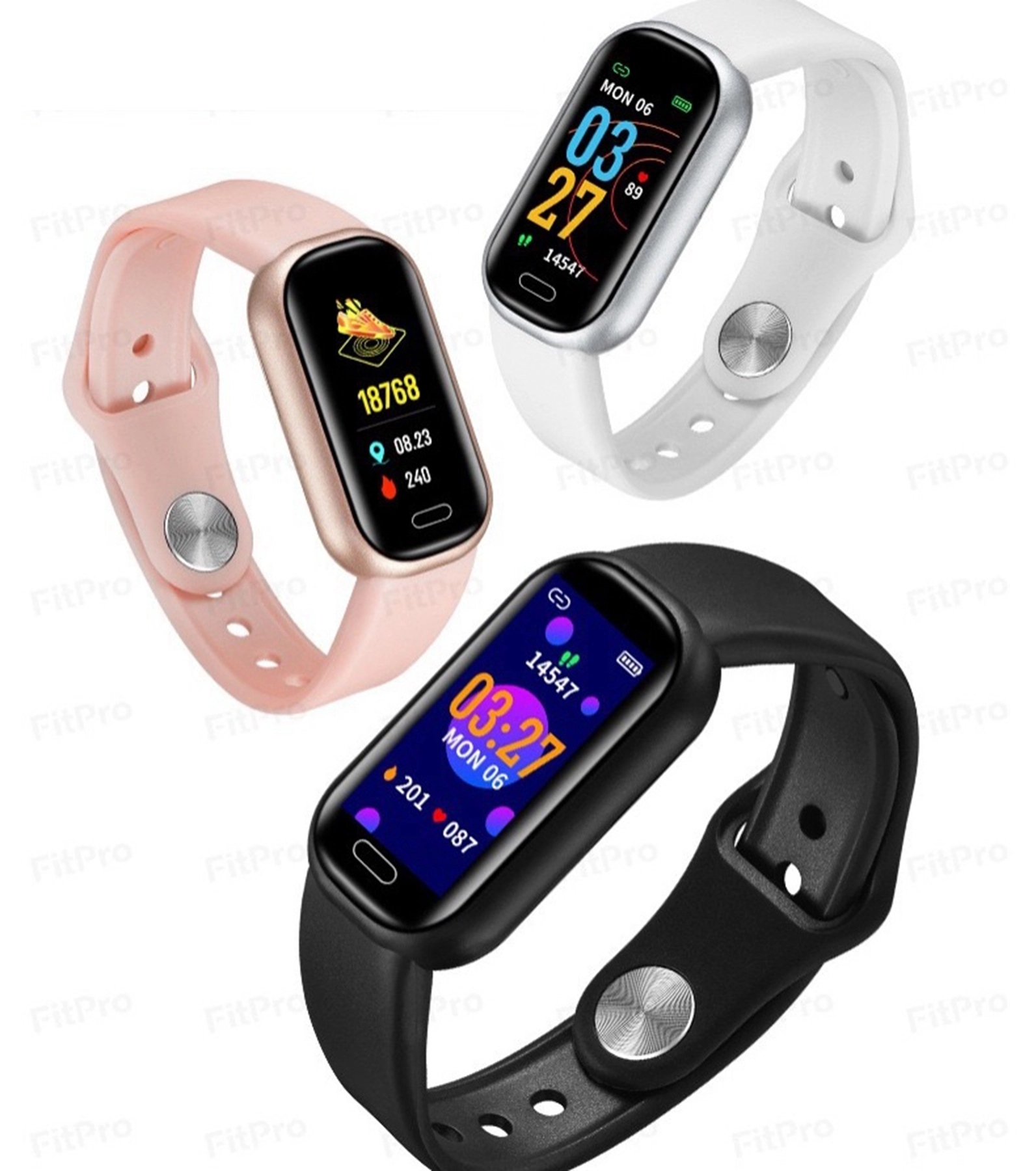 Y16 Blood Oxygen Waterproof Fitness Smart Bracelet 3
