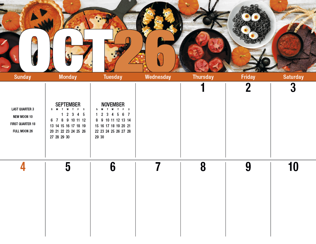 Good Value™ Seasonal Expressions Big Block - Stapled Calendar 12