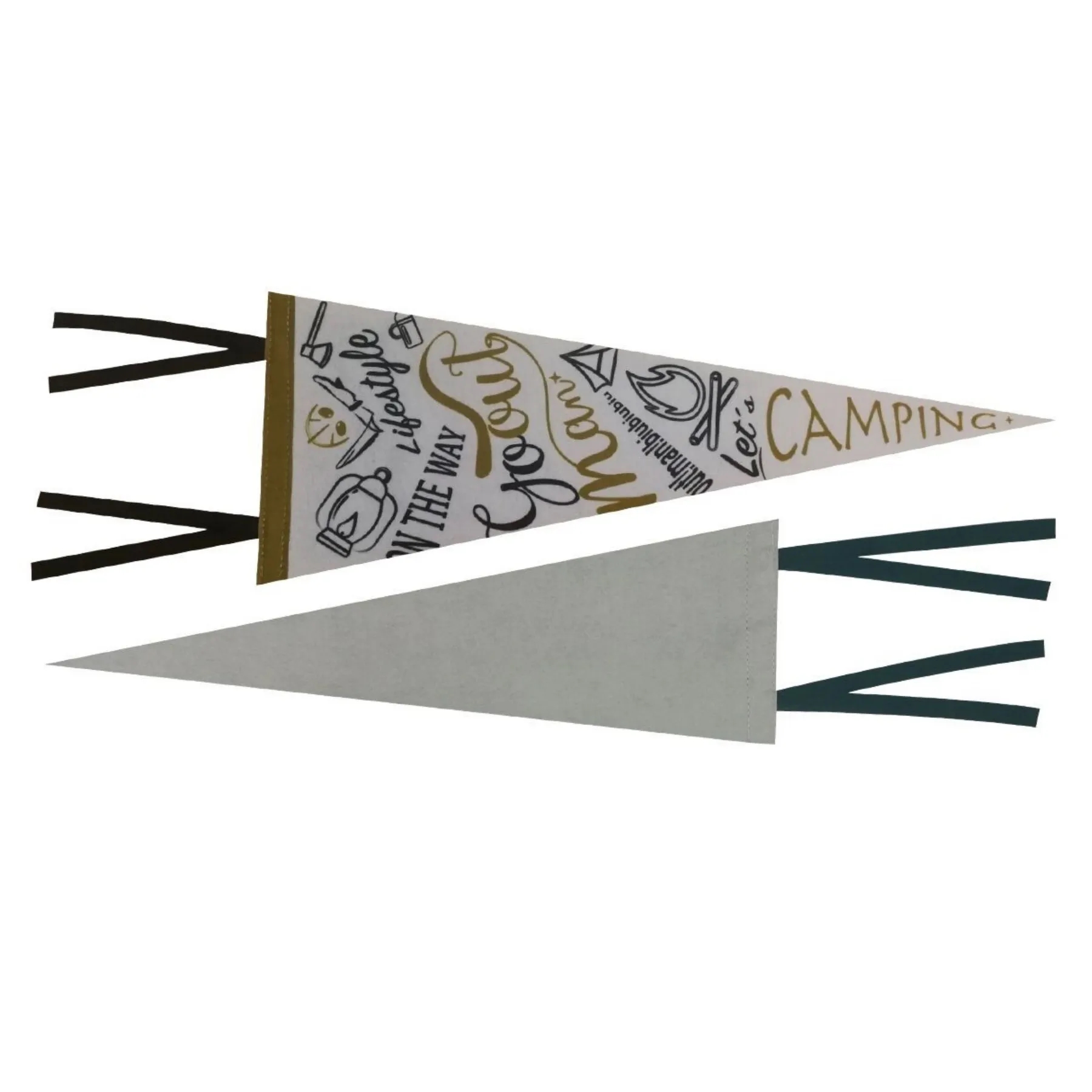 9" x 26" Felt Pennant With Strap 3