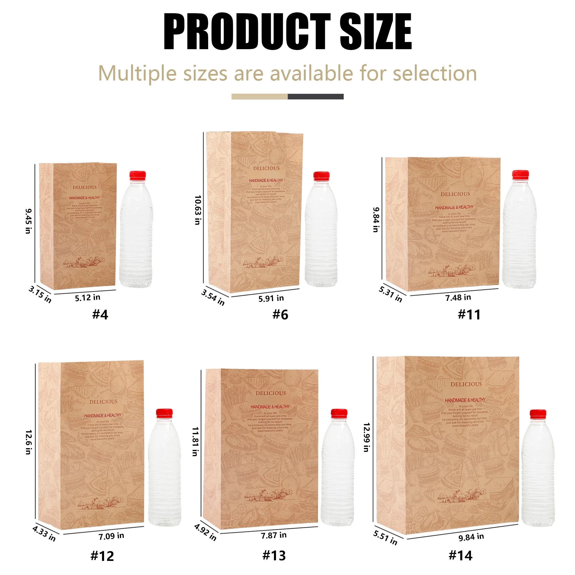 Kraft Paper Food Bag 3
