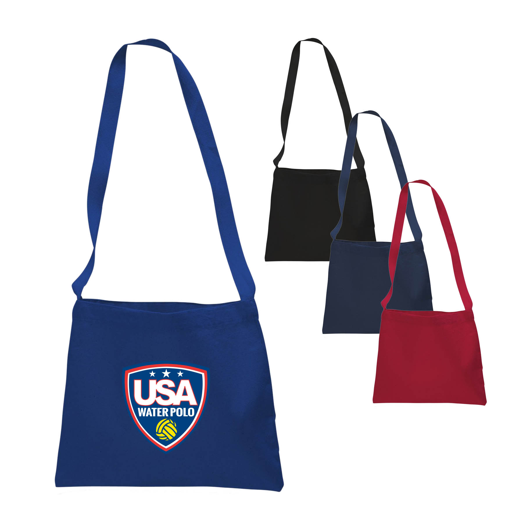 12 oz. 100% Cotton Canvas Small Messenger Bag 4