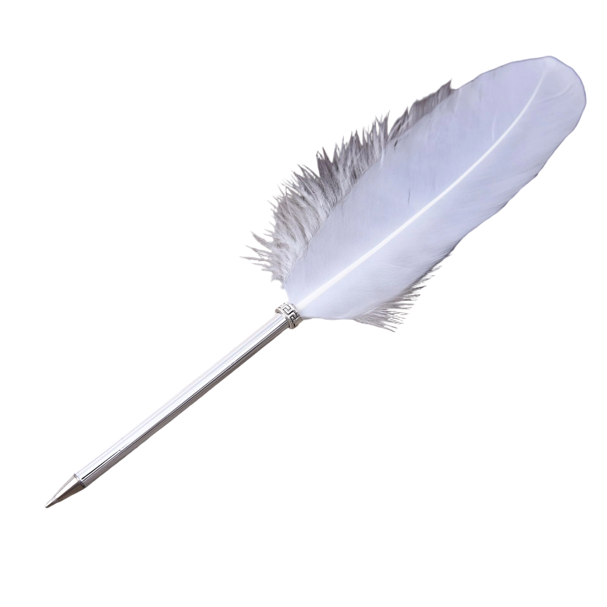 Feather Quill Ballpoint Pen Decorative Writing Gift 10