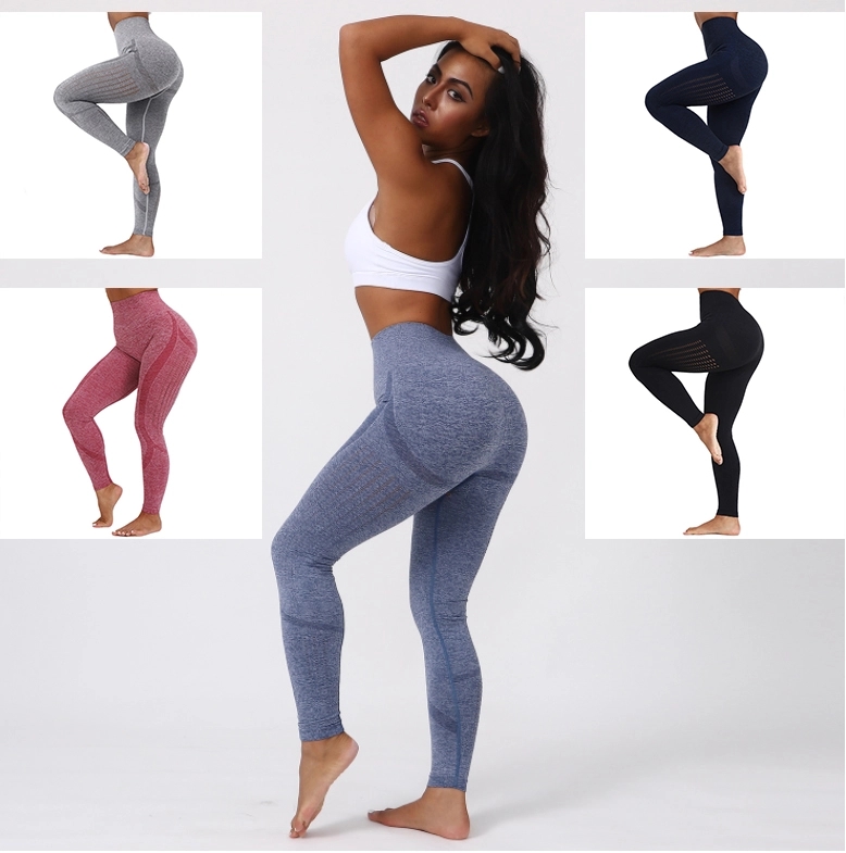 Woman seamless yoga pants 1