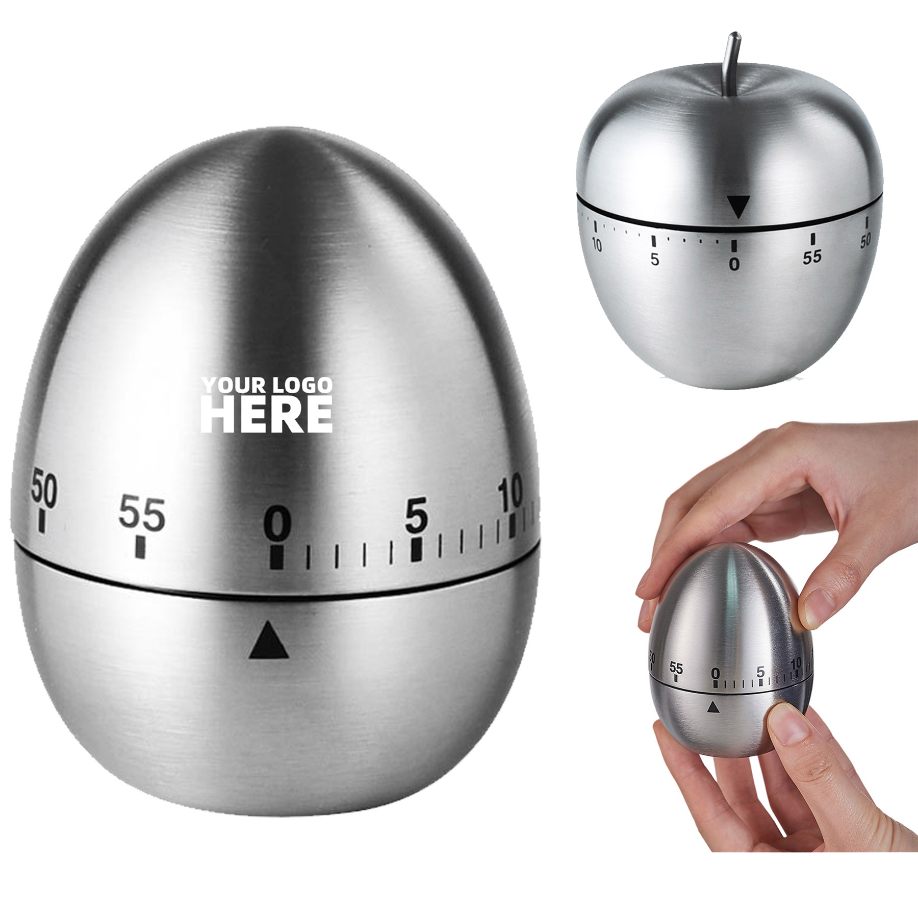 Stainless Steel Kitchen Cooking Timer 2