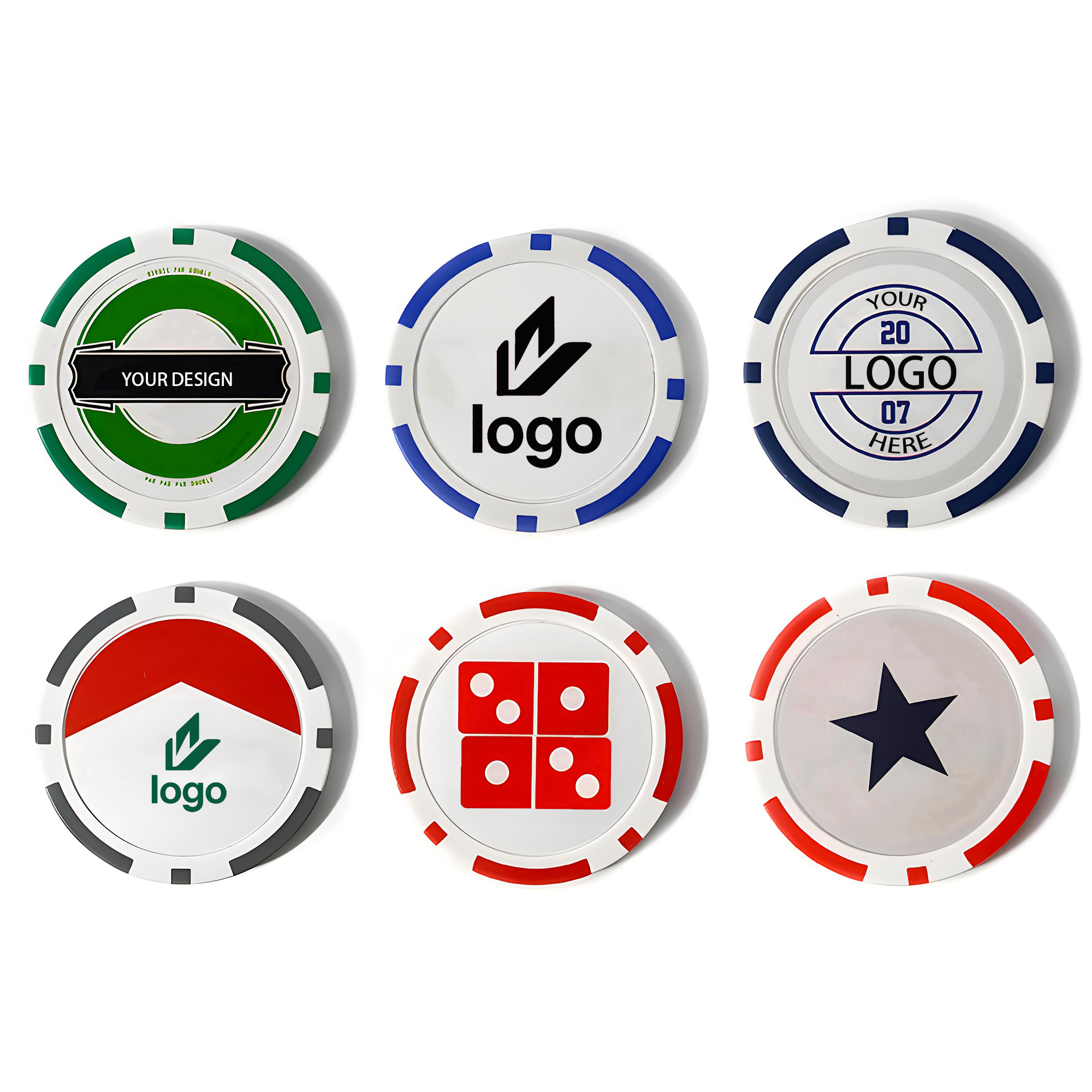 Full Color Poker Chips 2