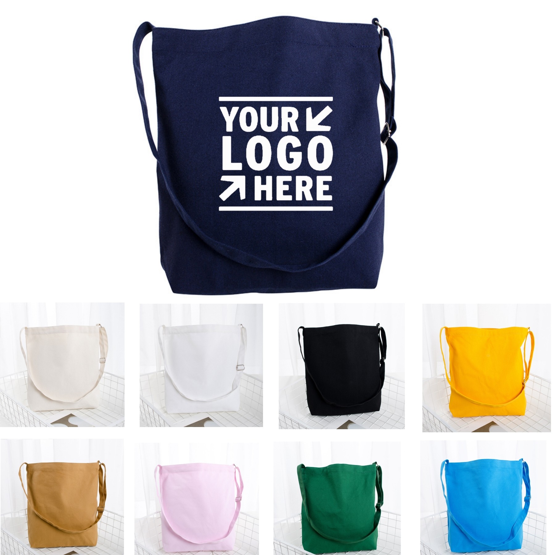 Canvas Crossbody Bag