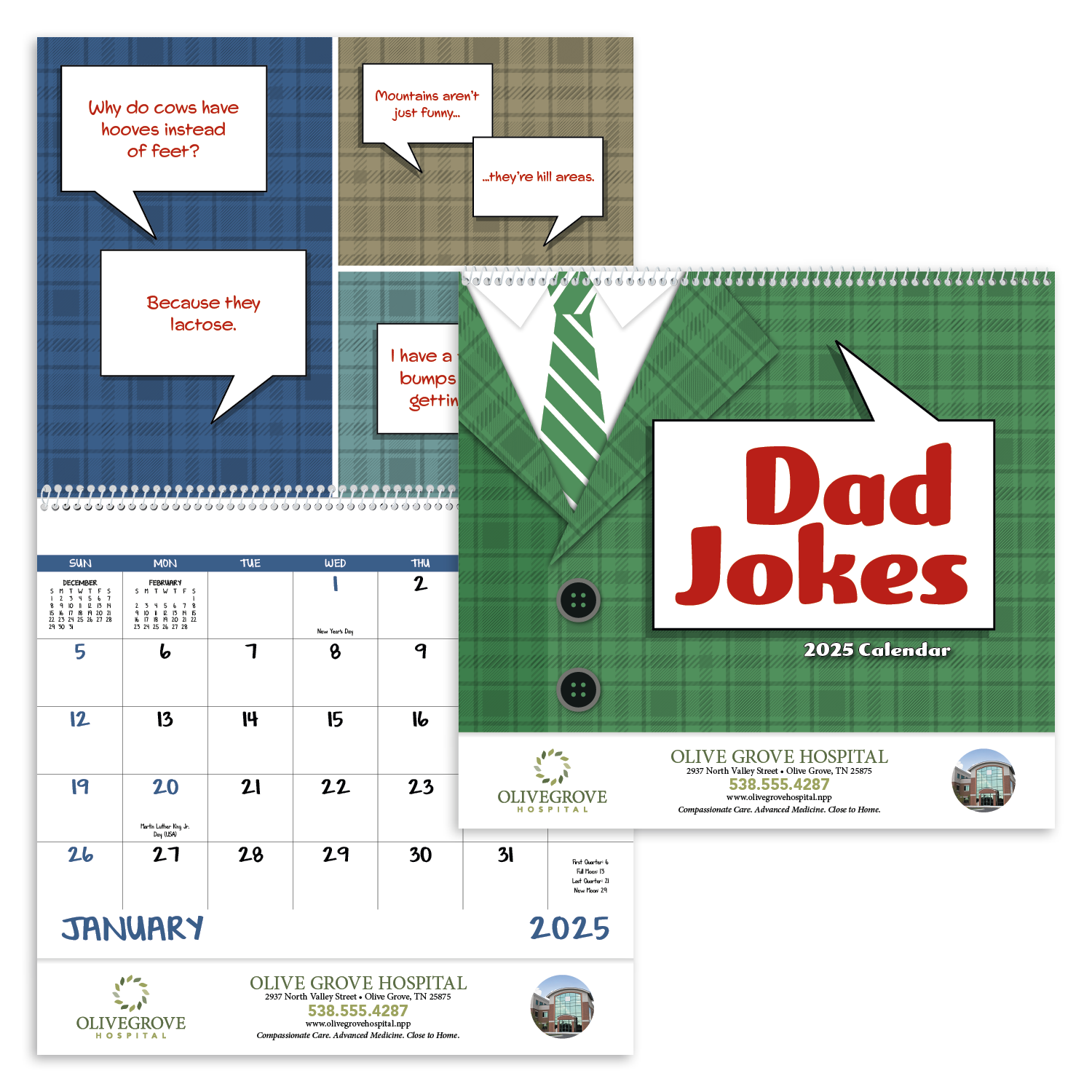 Good Value™ Dad Jokes - Spiral Calendar 8