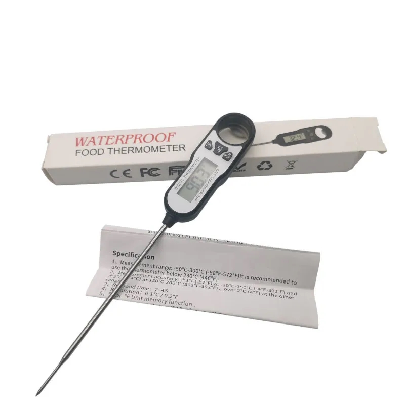 Waterproof Direct Insert Food Thermometer 4