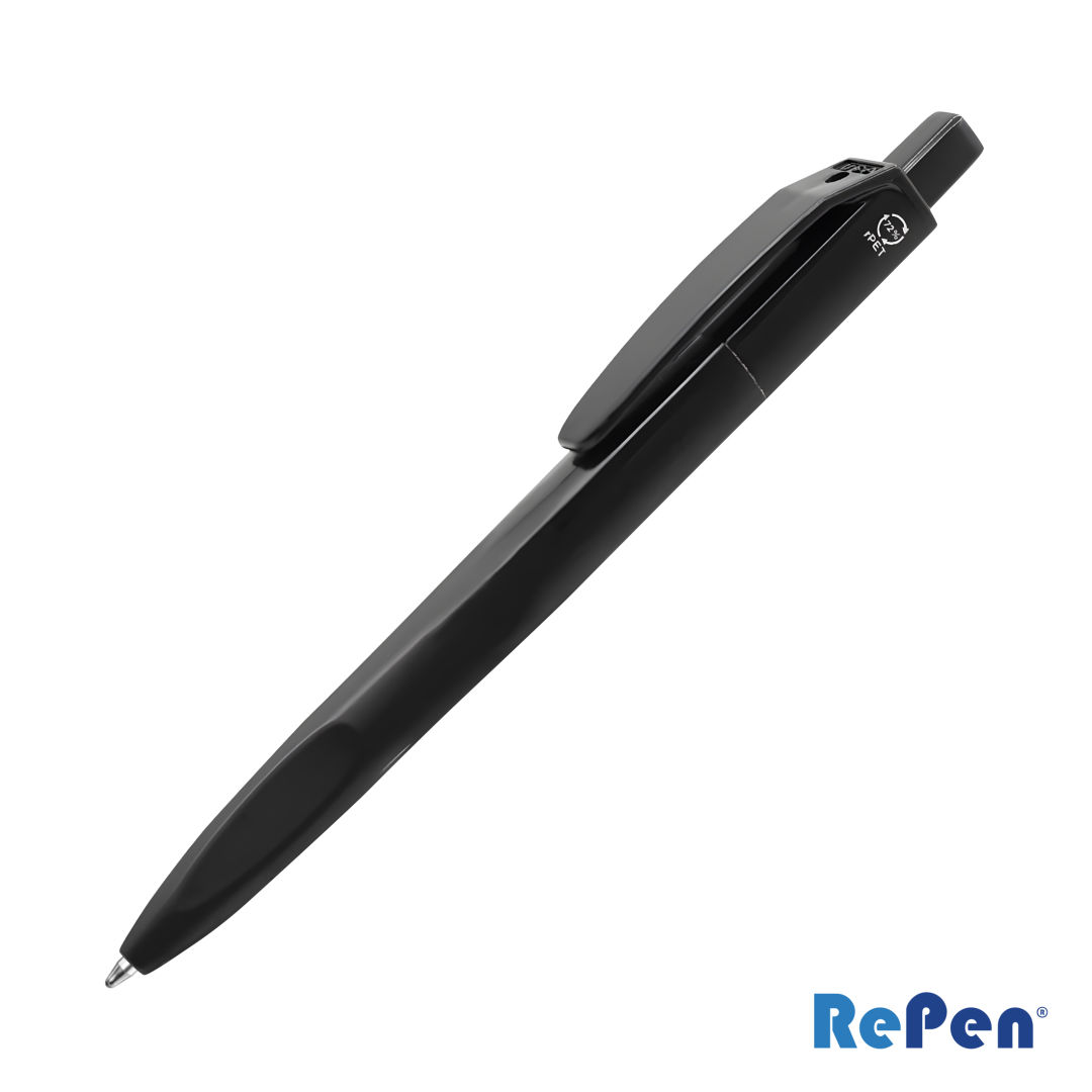 RePen® Squared Opaque Clicker rPET Pen 5