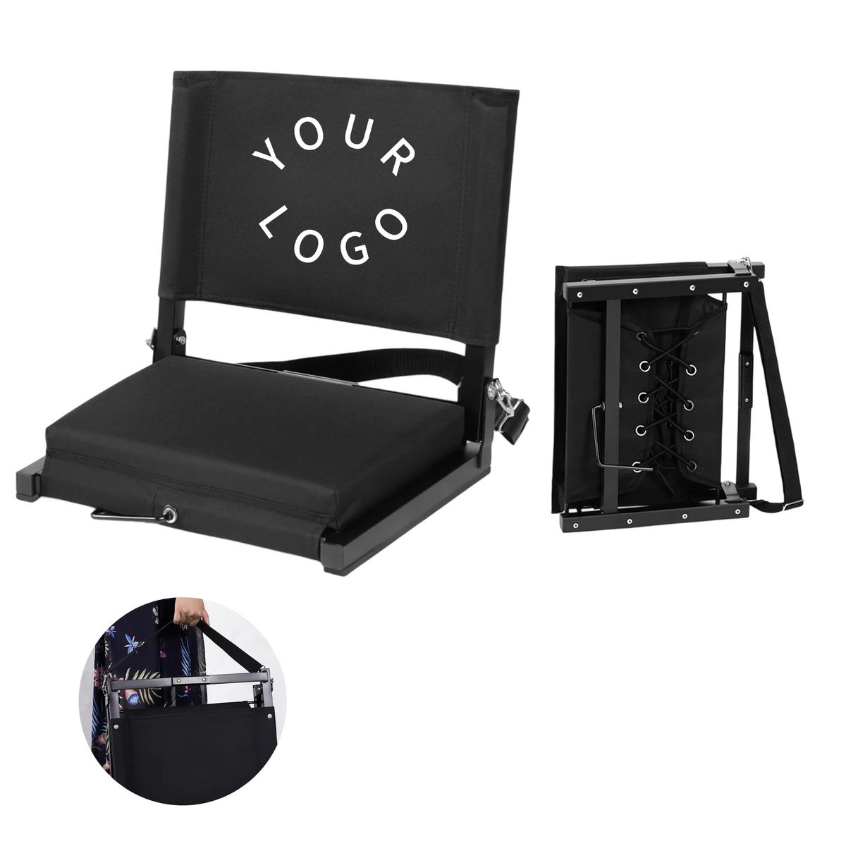 Stadium Seat with Stainless Frame 2