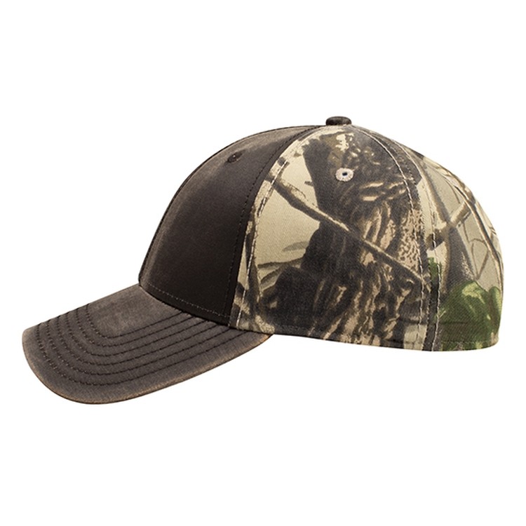 OTTO CAP® Camouflage 6 Panel Low Profile Baseball Cap 4