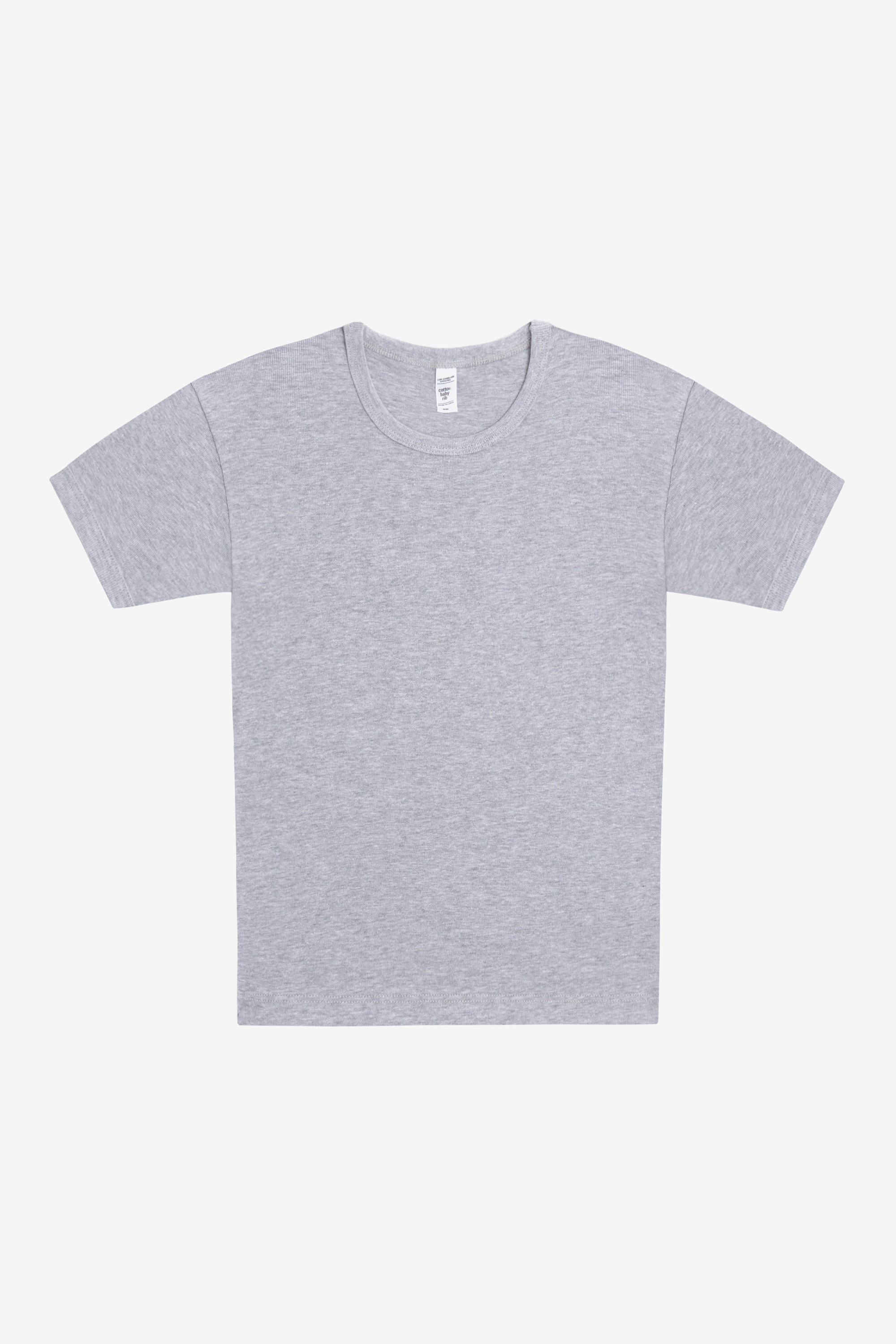 BABY RIB CLASSIC CREW NECK TEE 4