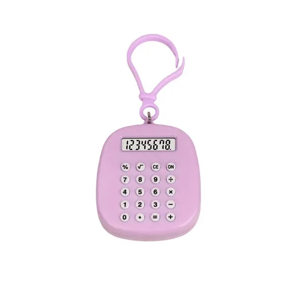 Mini Calculator Keychain with Maze Puzzle Key Ring 7