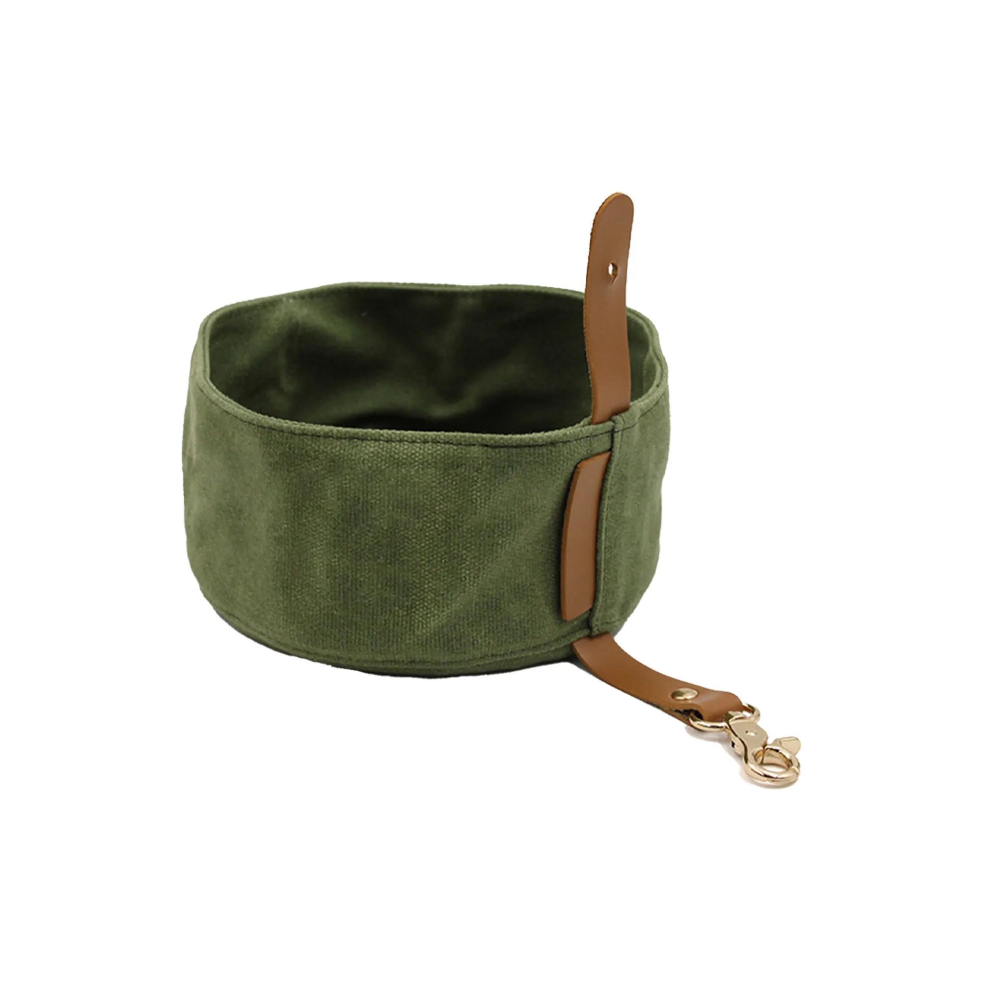 Waterproof Canvas Foldable Pet Bowl 3