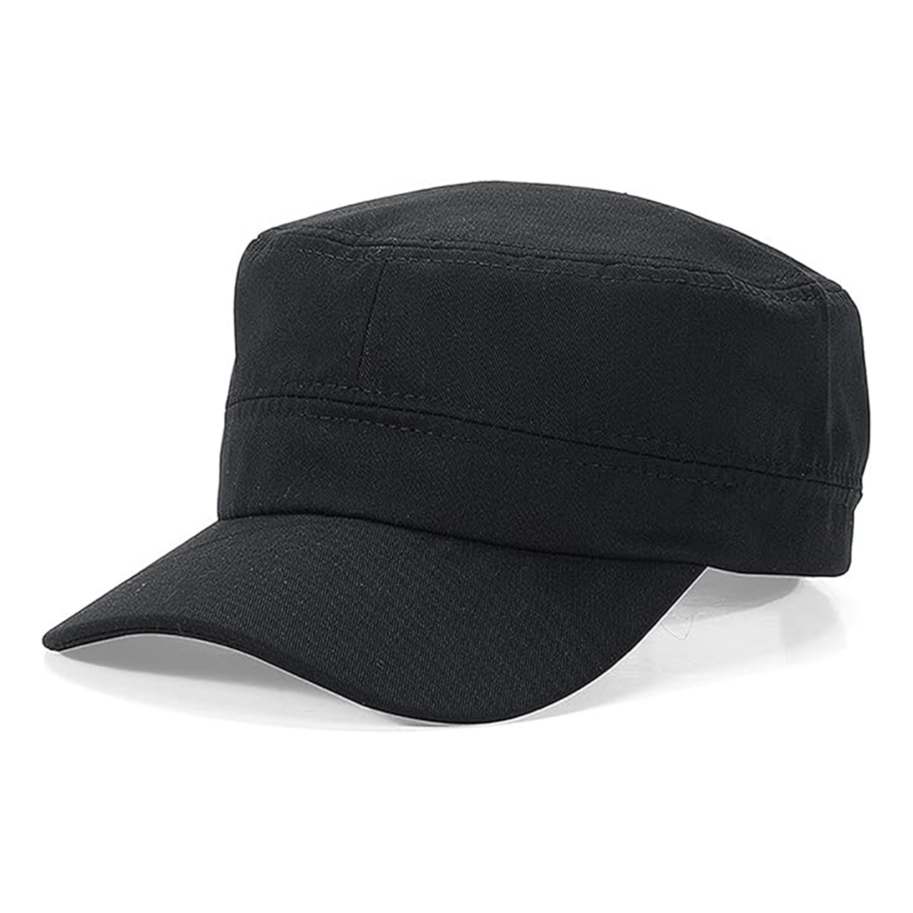 Unisex Cotton Basic Cadet Army Cap 9