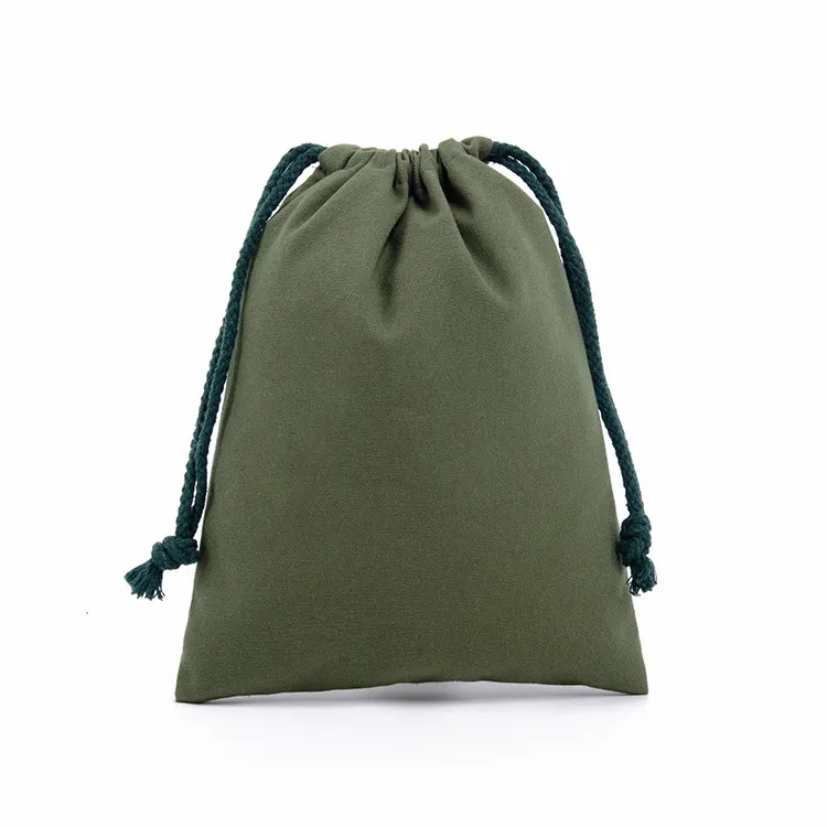 Durable Cotton Muslin Drawstring Sack 12