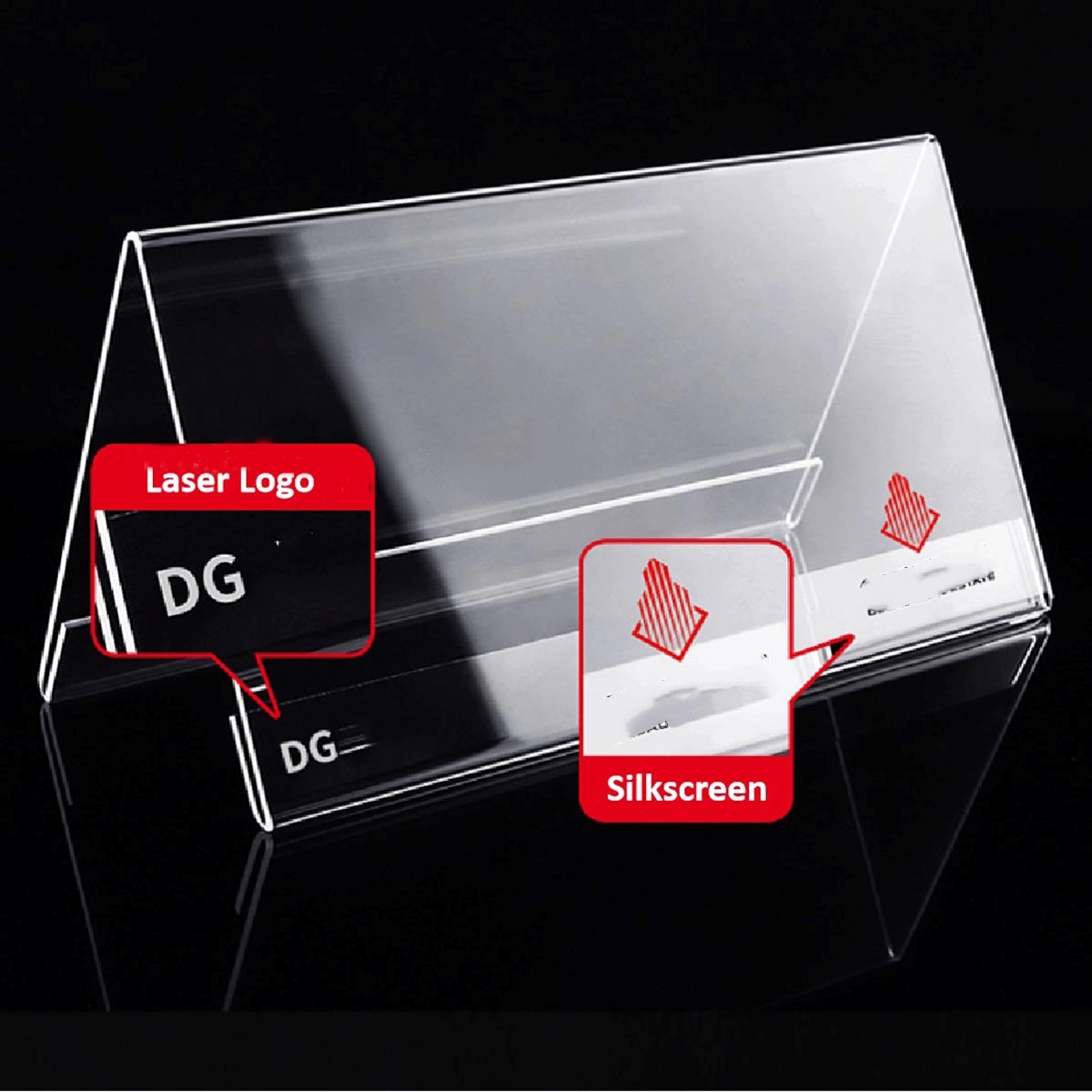 Durable Acrylic Desk Name Plate 3