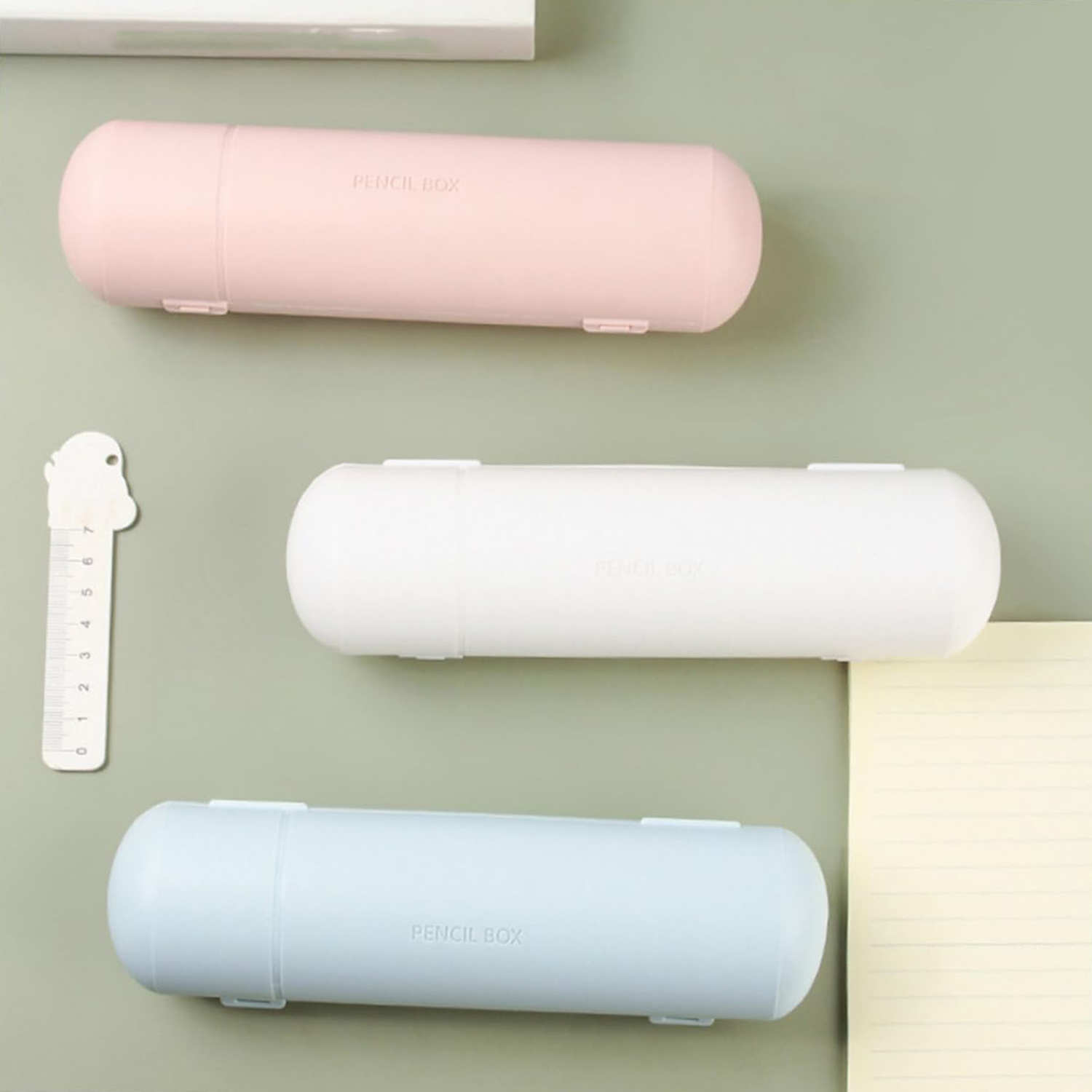 Student Plastic Popularity Pencil Box Storage Holders 3