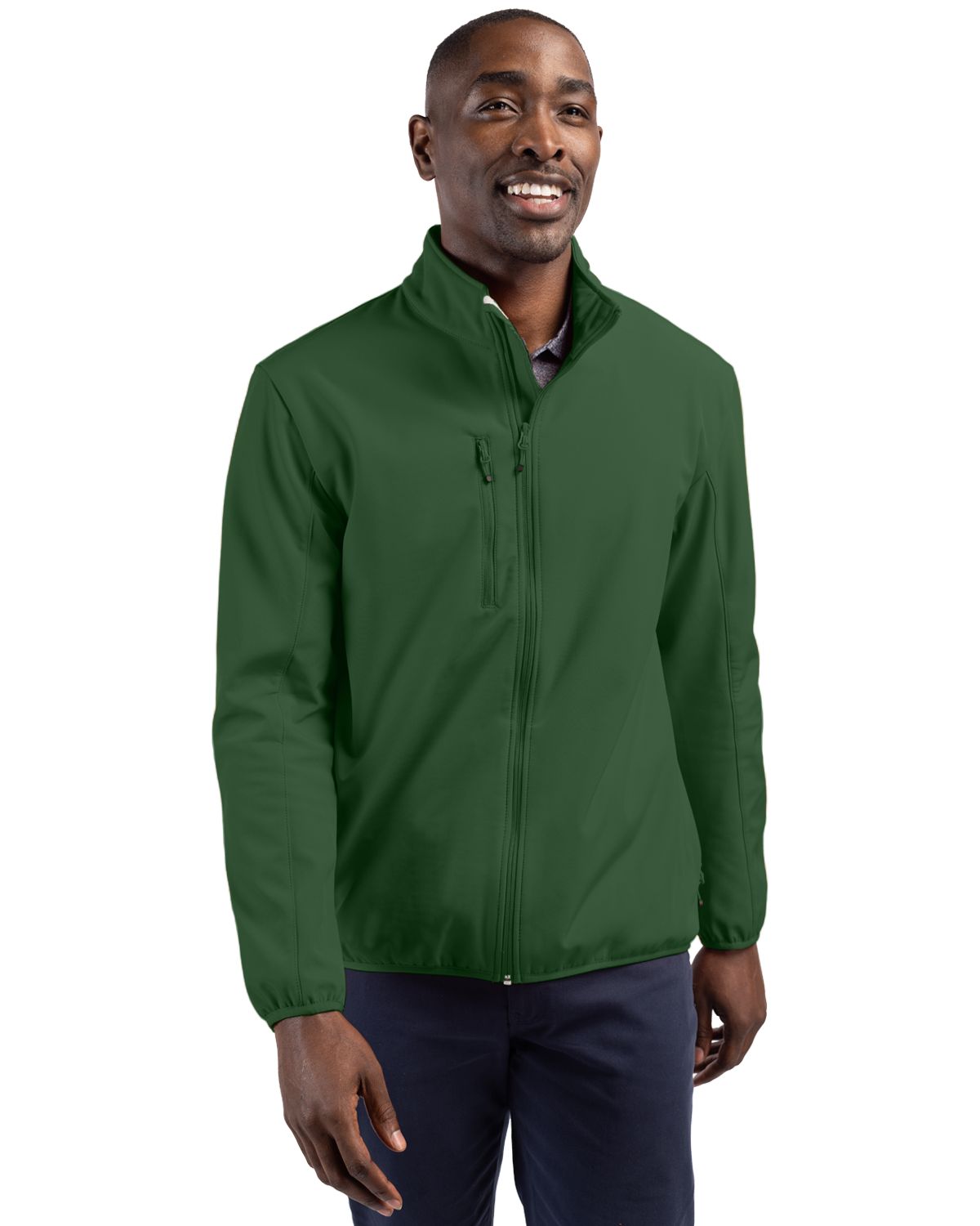 Clique Trail Recycled Stretch Softshell Mens Full Zip Jacket 9