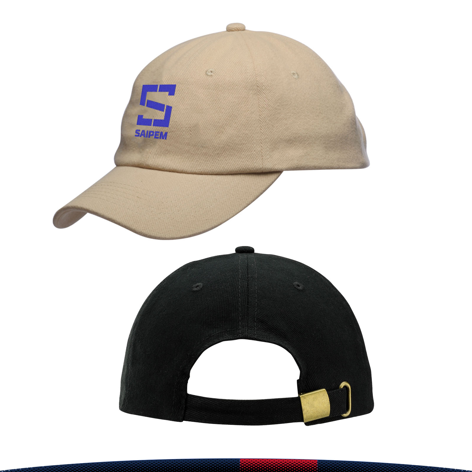 Jerrold 6 Panel Unconstructed Baseball Cap 2