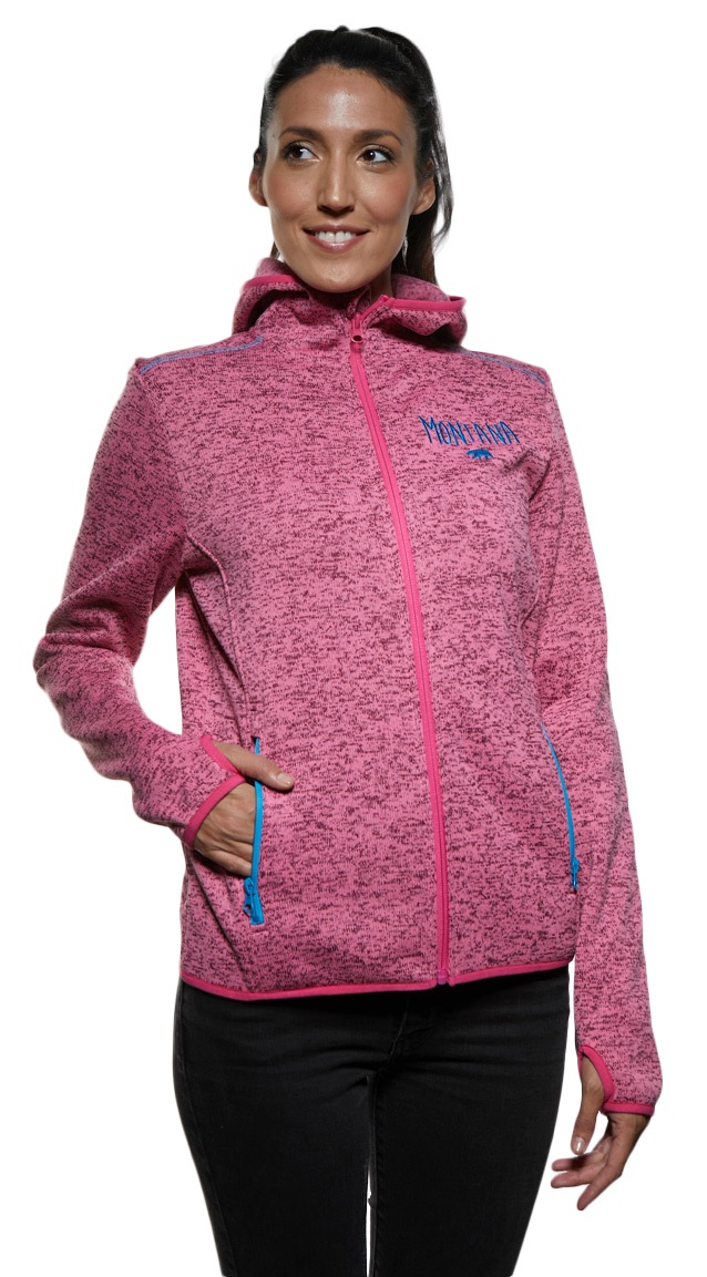 ACE Ladies' Melange Sweater Fleece 3