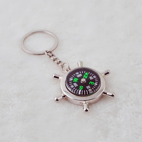 Keychain With Compass 1