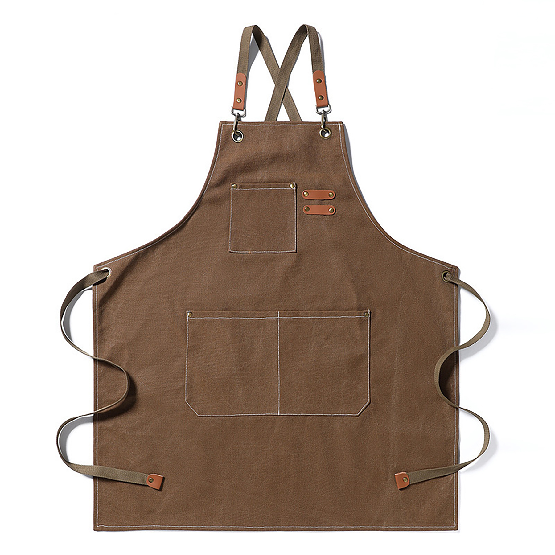 Adjustable Kitchen Apron with Straps for Baking 10