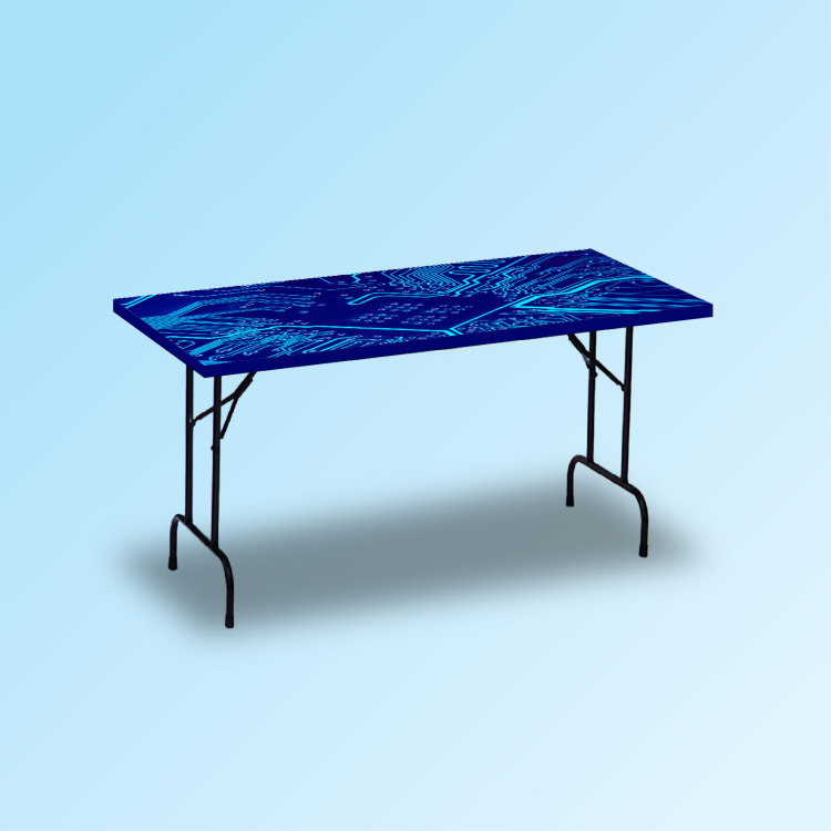 8 Ft. Full-digital-stretch-around-top Rectangle Table Cover 2