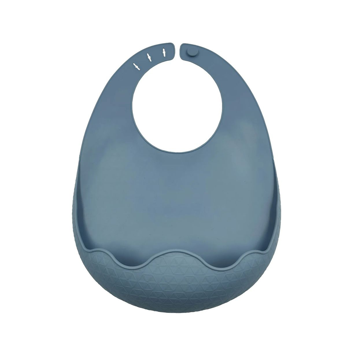 Flexible Silicone Feeding Bib with Spill Catcher 2