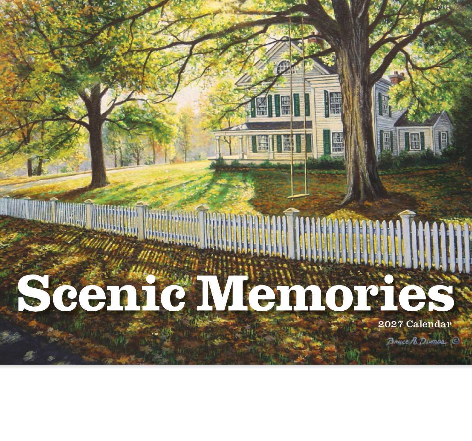Good Value™ Scenic Memories - Stapled Calendar 44