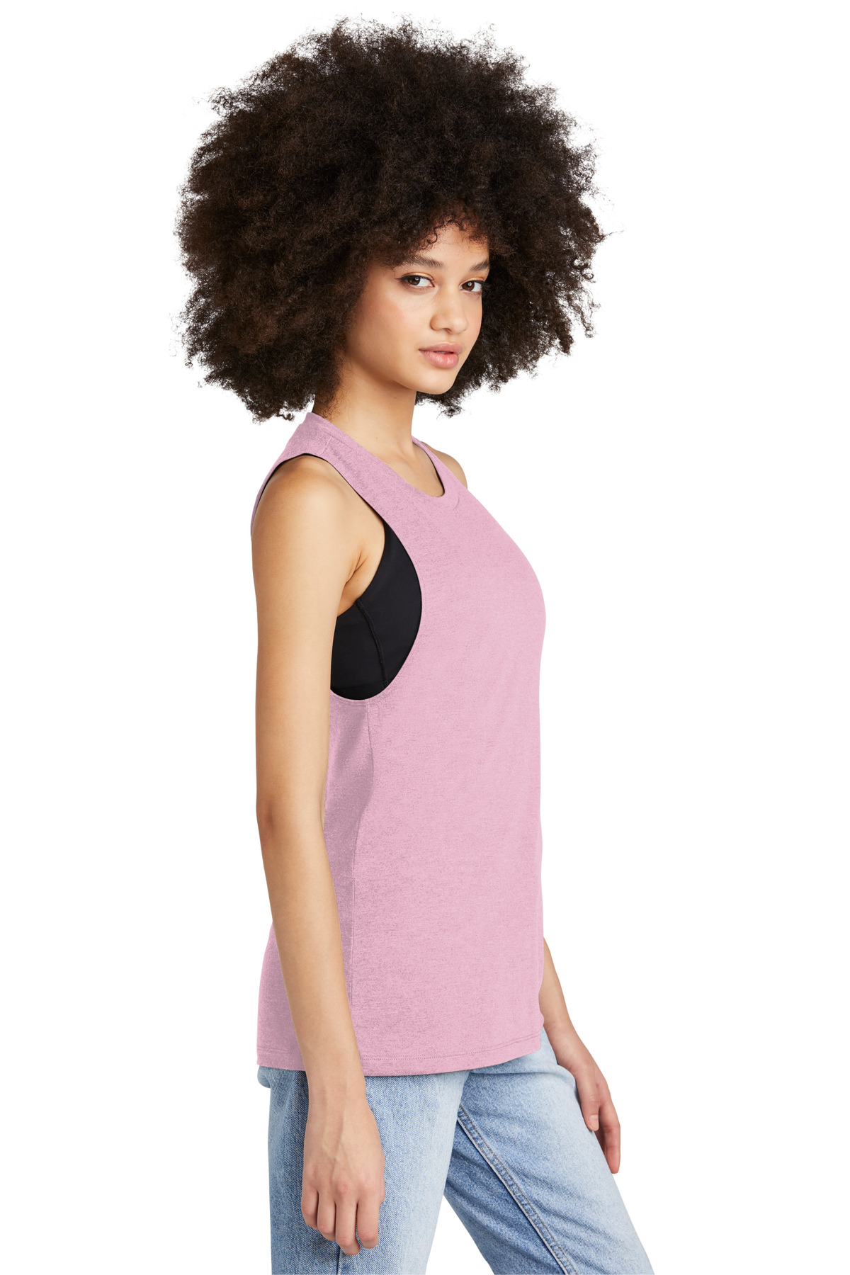 District Women's Perfect Tri Muscle Tank DT153 29
