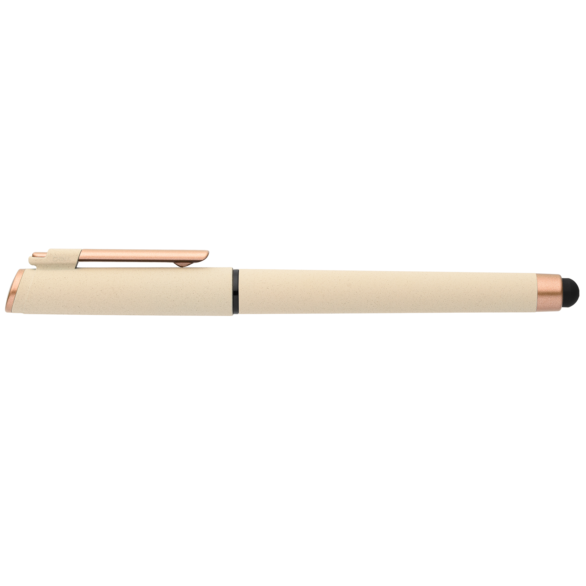 York Recycled Plastic Bronze Trim Stylus Gel Pen 35