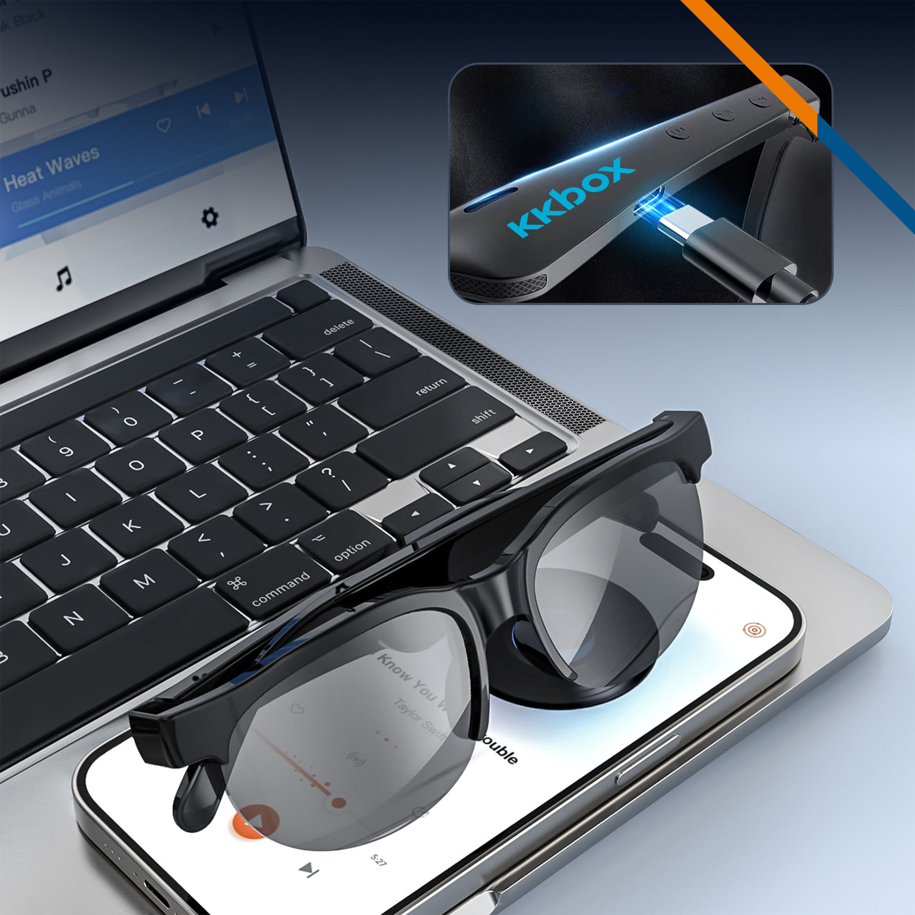Kerwin Bluetooth Sunglasses 5
