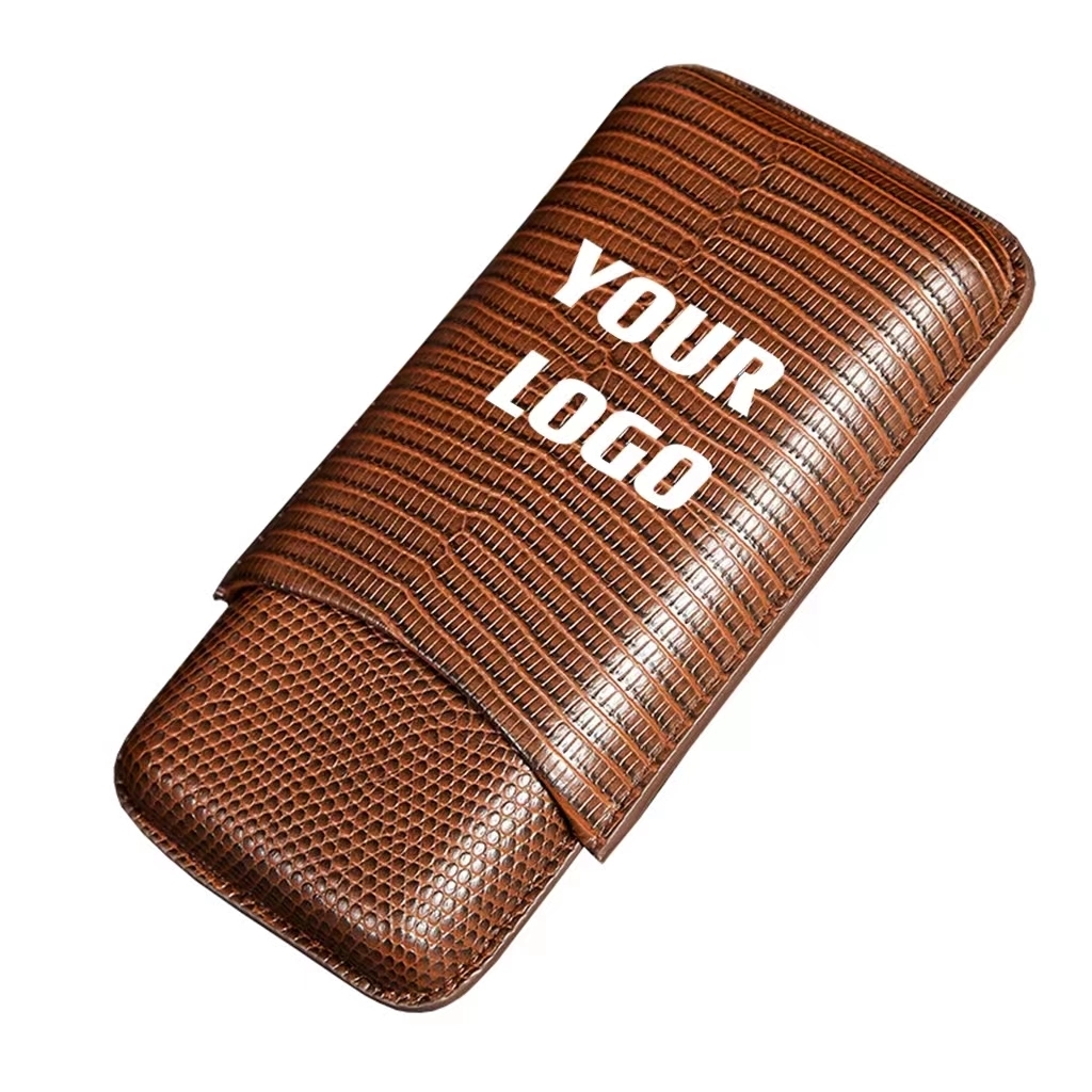Custom Leatherette Cigar Case Gifts For Men 2