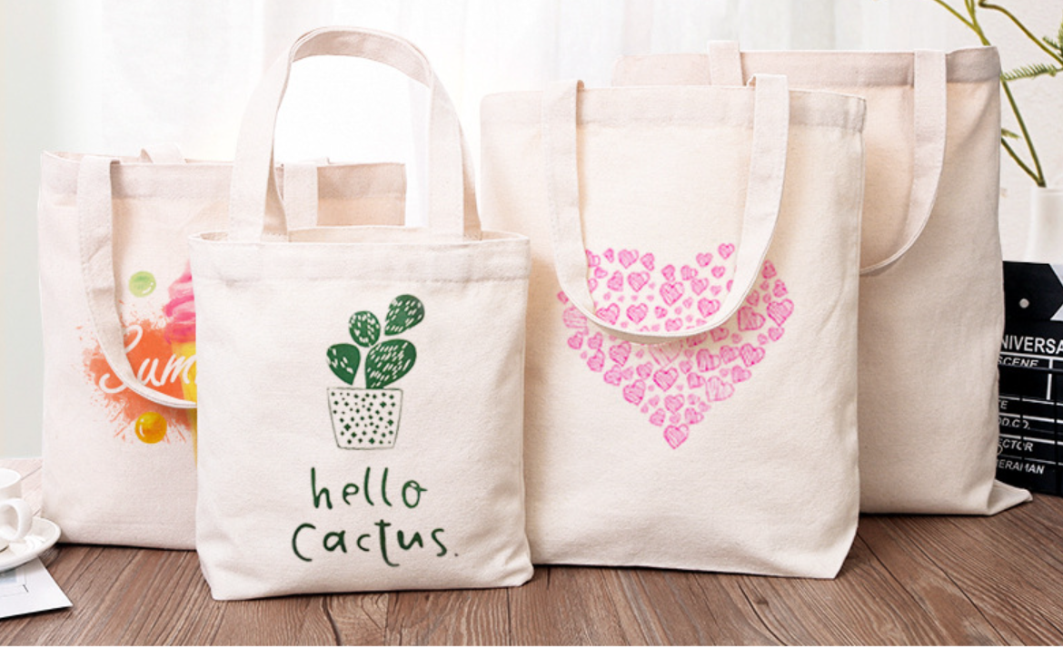 Canvas Tote Bag, custom tote bag with logo imprint 1